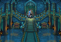 Seek out the ancient priestess Amun-Cul in her sinister palace.